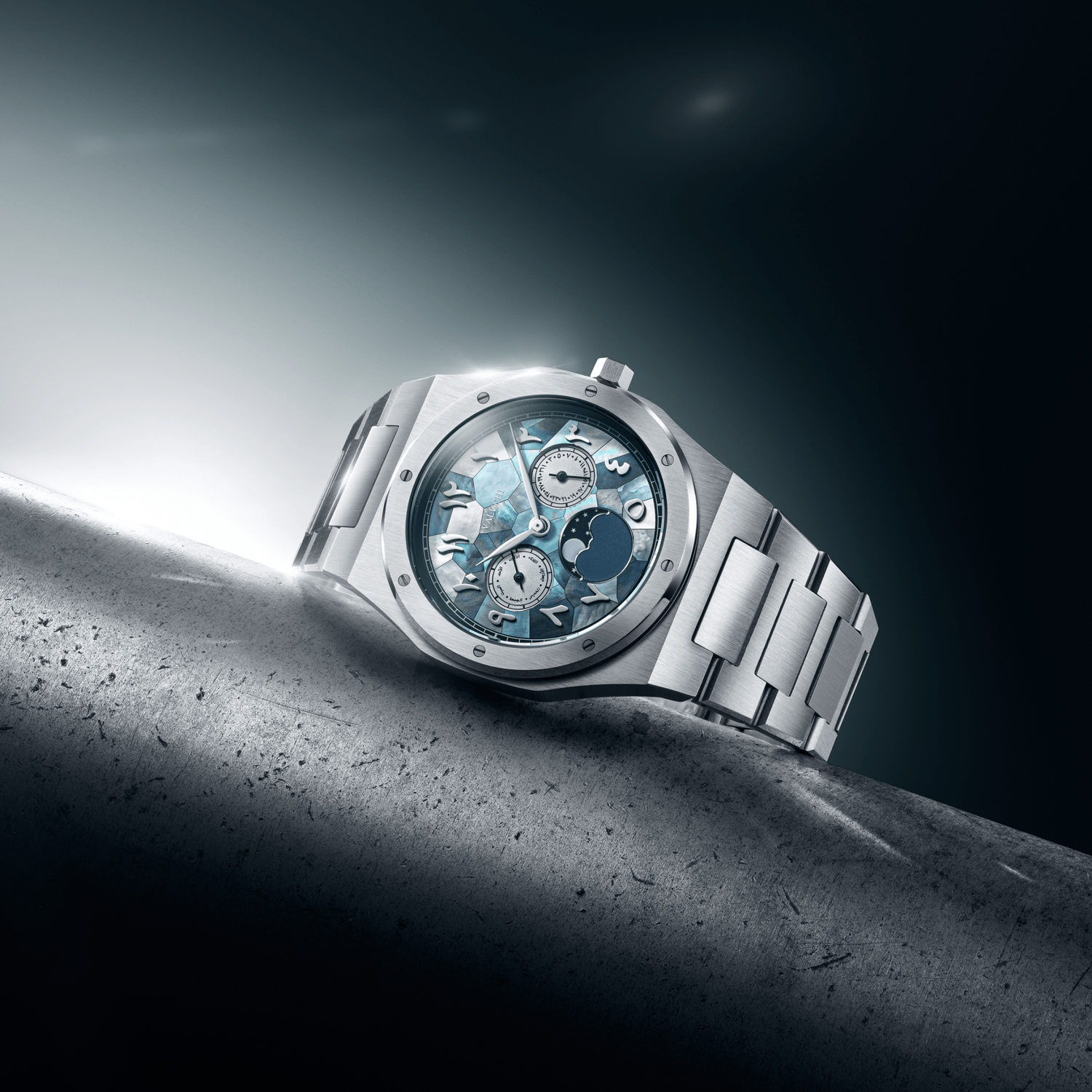 Dual Calendar - Mosaic Mother of Pearl - Valuchi