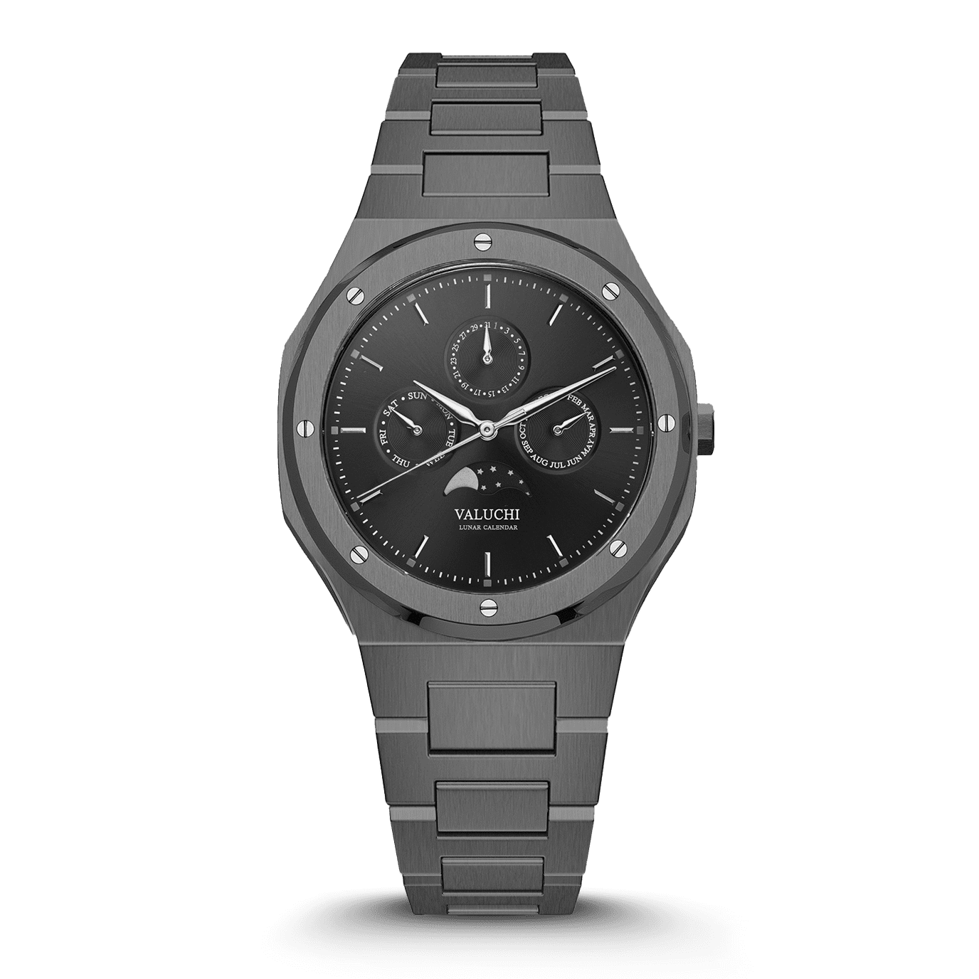 Gunmetal automatic watch sale