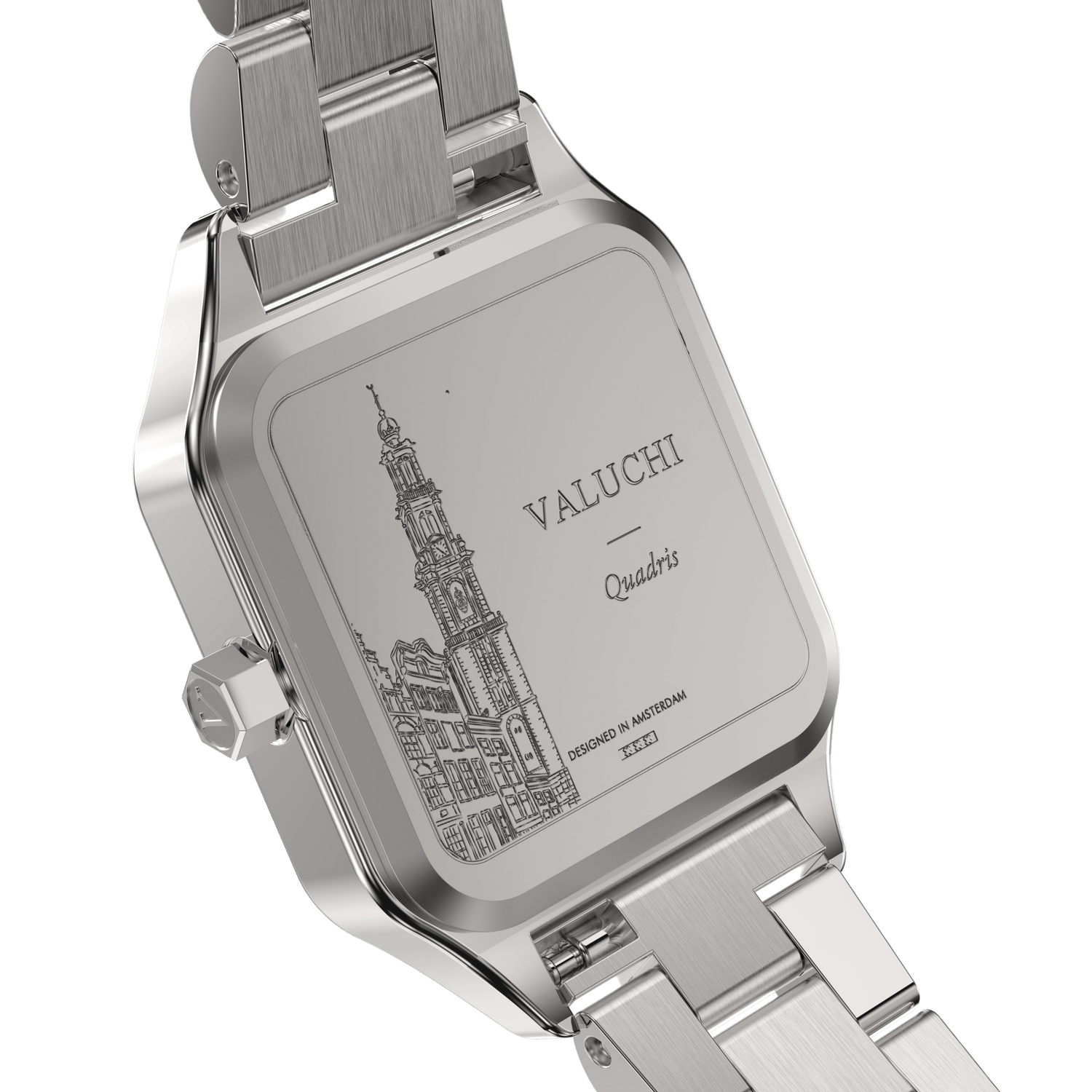 Quadris Watch Bicolor mother of pearl - 21mm - Valuchi