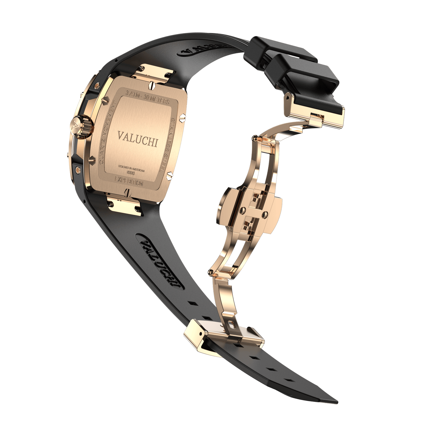 Watch Clasp - Expedition Rose Gold - Valuchi