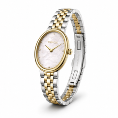 oval mother-of-pearl watch