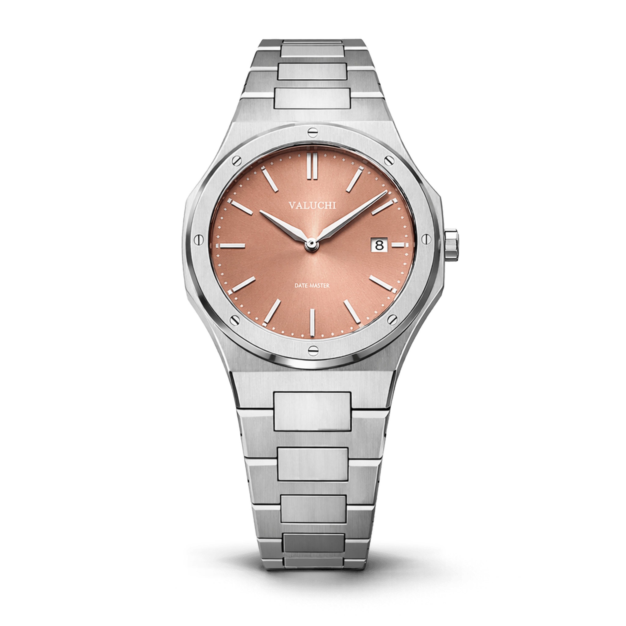 Salmon 40mm Steel Date-Master Watch – Valuchi