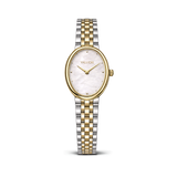 two-tone oval women’s watch